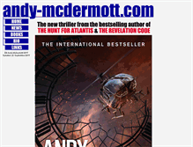 Tablet Screenshot of andy-mcdermott.com